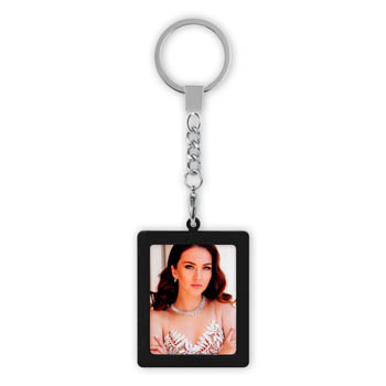 PHOTO KEYCHAIN BLACK 3,5X4,5