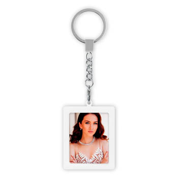 PHOTO KEYCHAIN WHITE 3,5X4,5